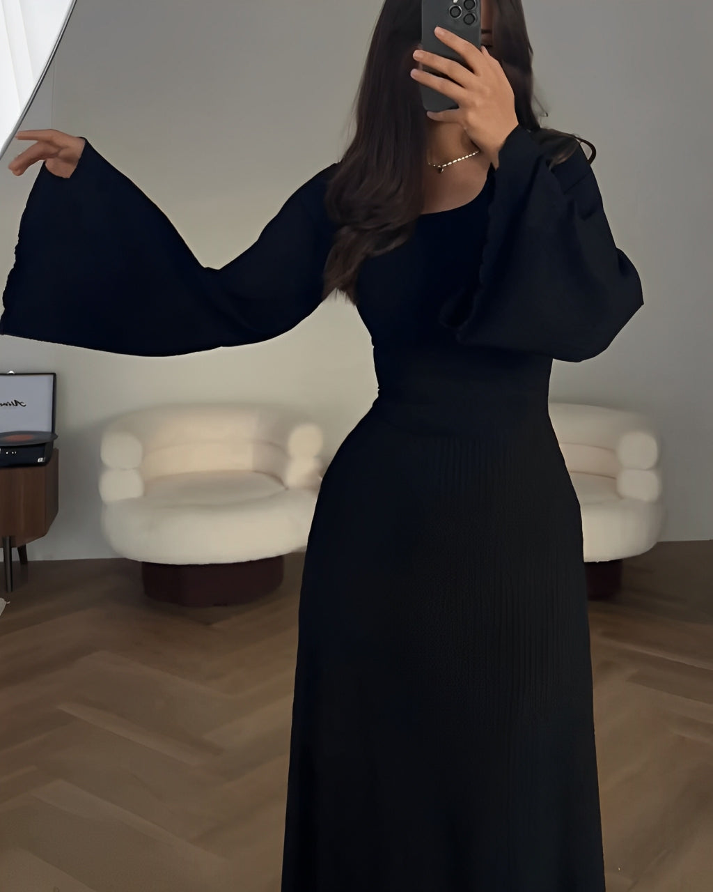 OLIVIA™ | Elegante Gebreide Maxi Jurk