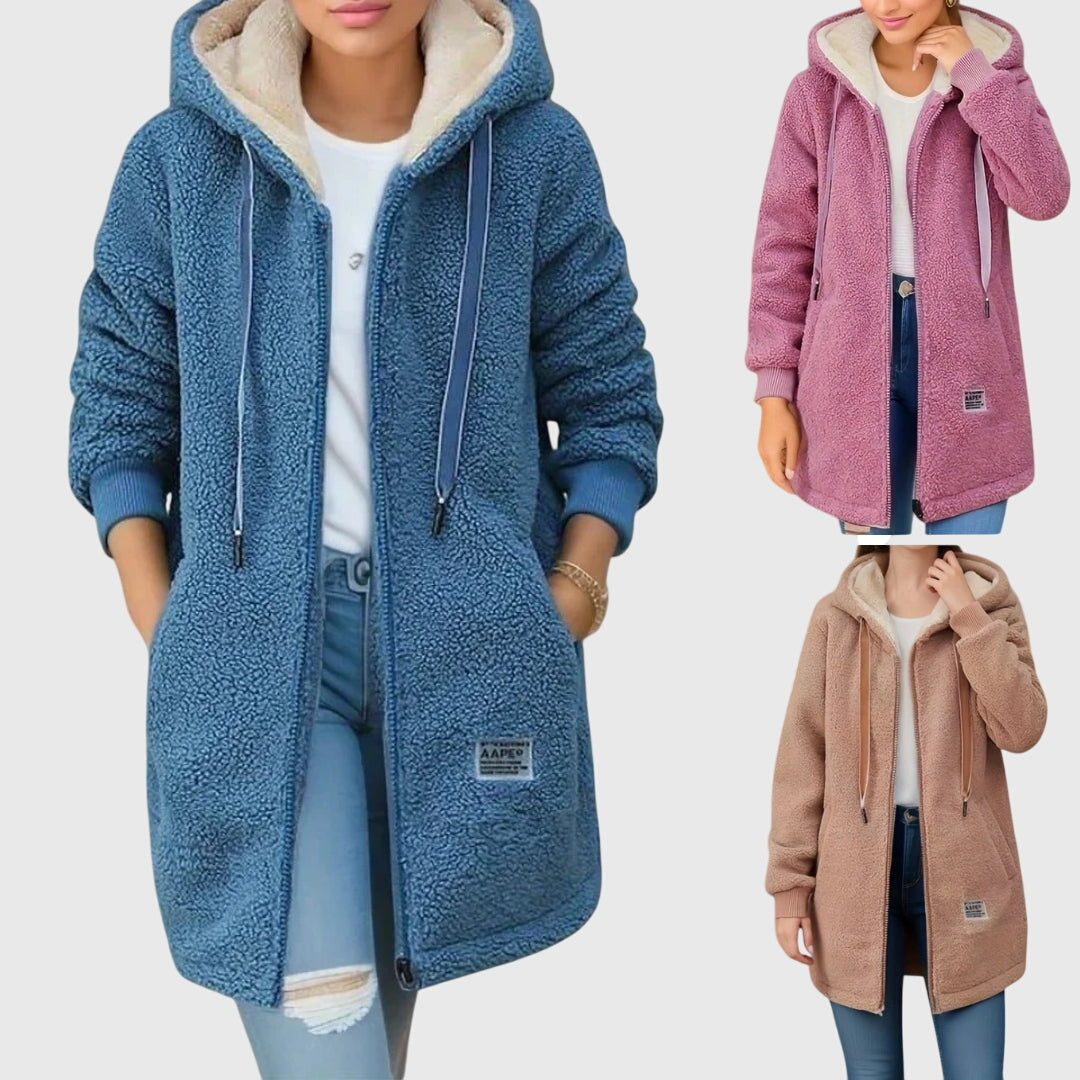 Helena™ | Warme Teddy Fleecejas