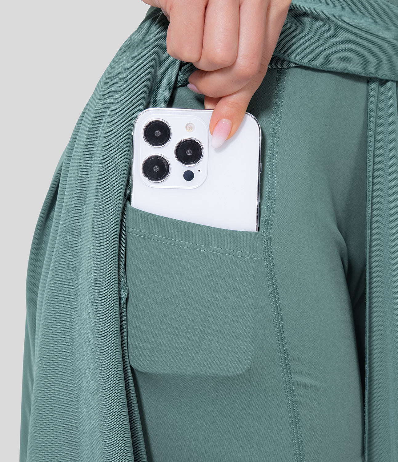 ILVA™ | Hoog Getailleerde 2-in-1 Rok