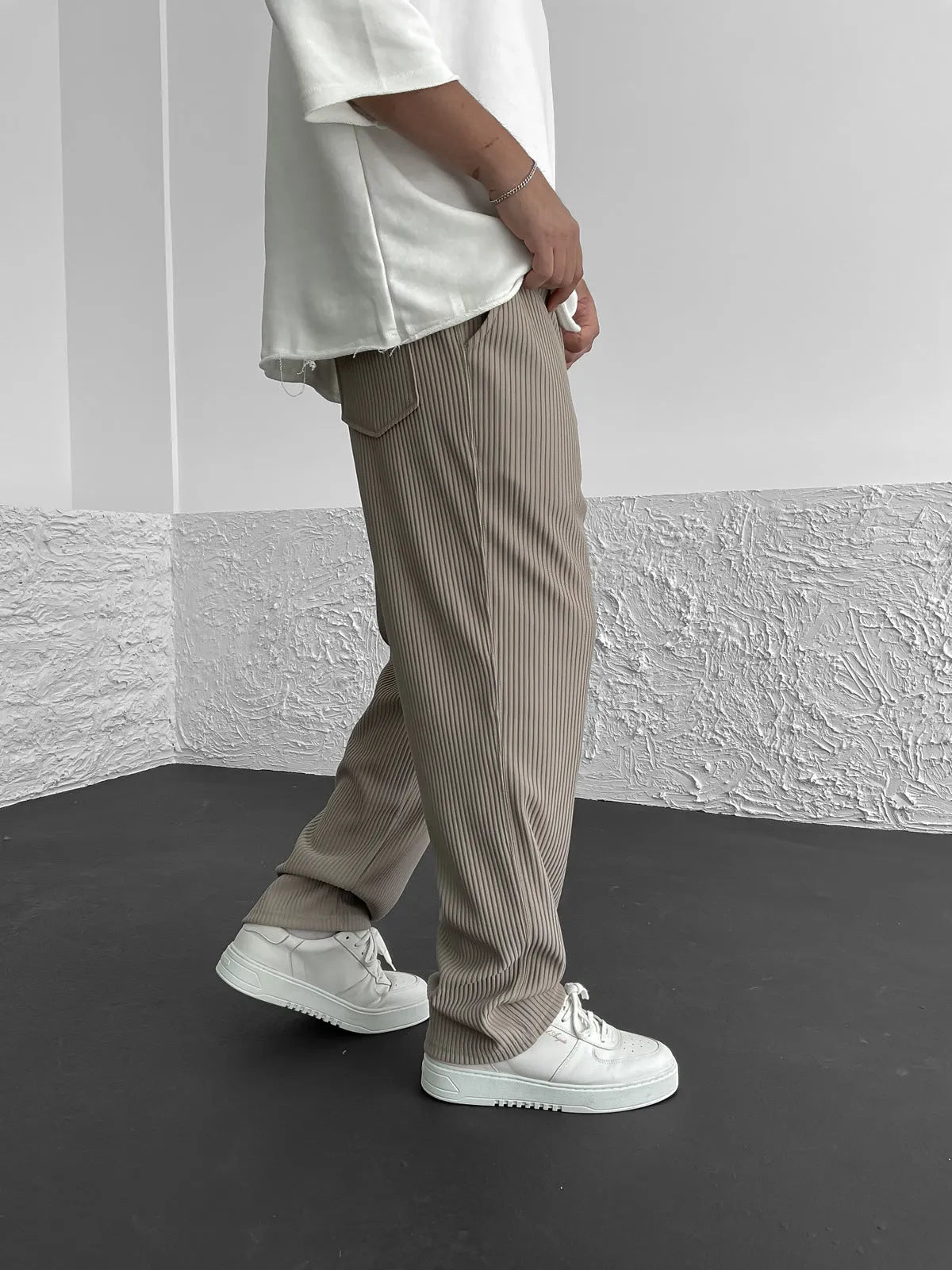 DYLAN™ | Ribbed Relaxed Fit Trousers