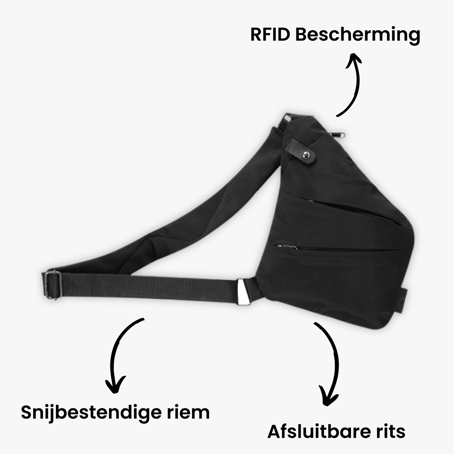 BEAU™ | Anti Diefstal Crossbody Tas