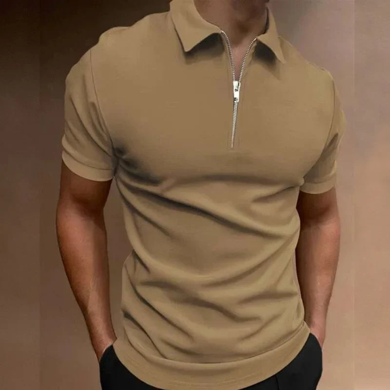 MATHIJS™ | Klassieke Polo-Shirt met Rits