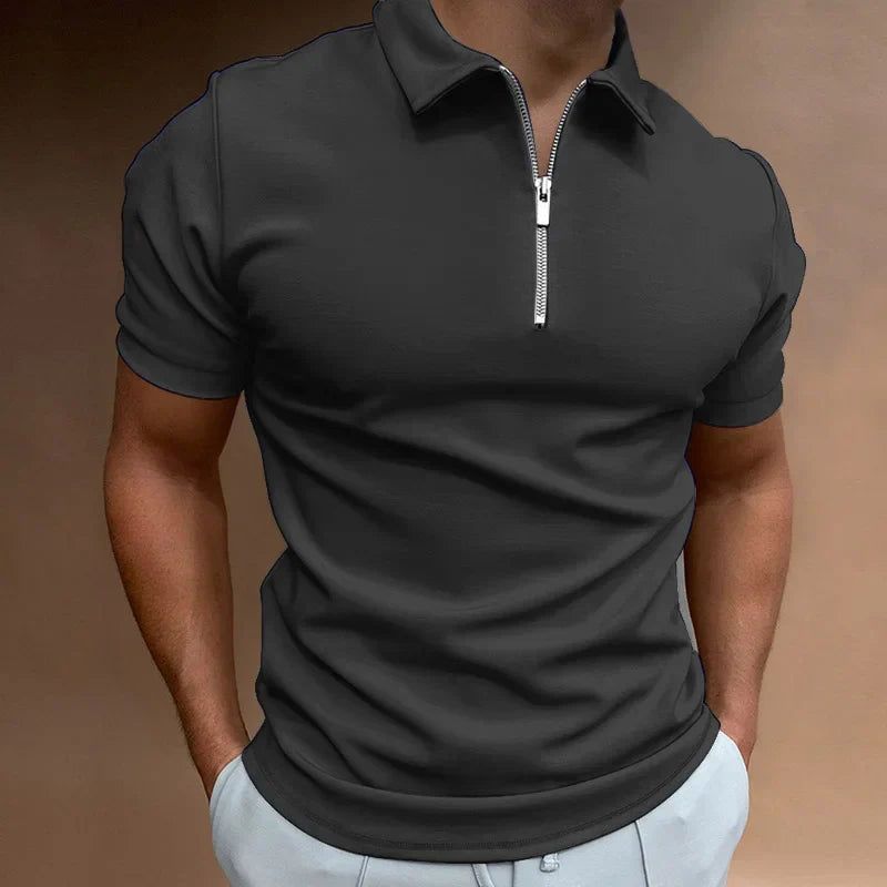 MATHIJS™ | Klassieke Polo-Shirt met Rits