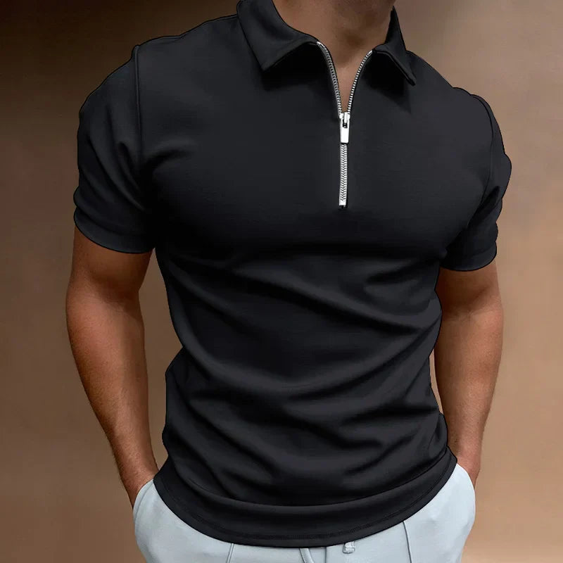 MATHIJS™ | Klassieke Polo-Shirt met Rits