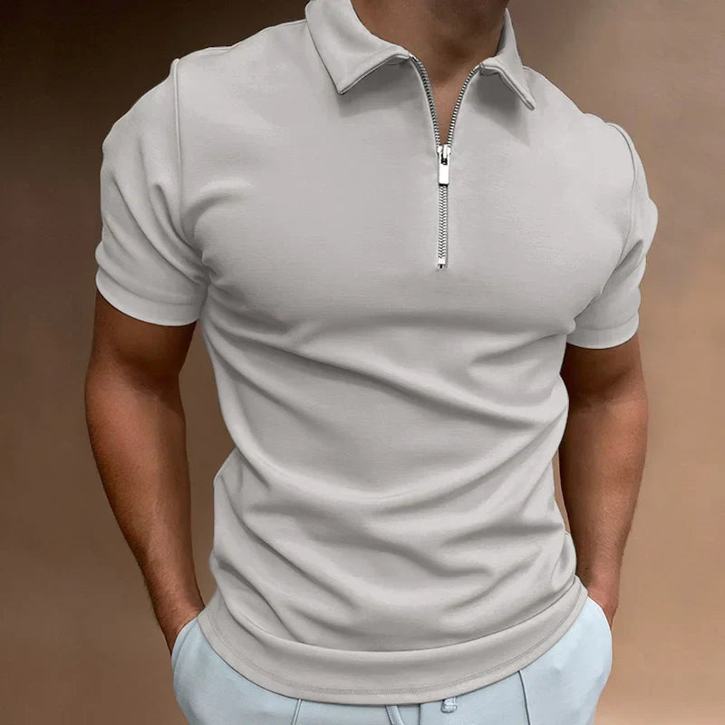 MATHIJS™ | Klassieke Polo-Shirt met Rits