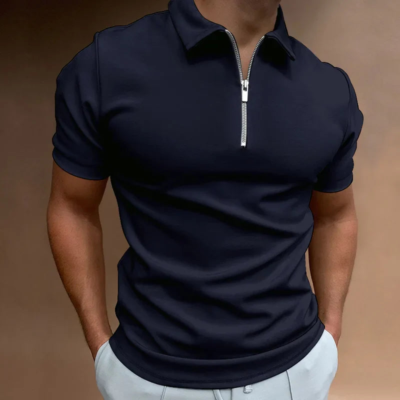 MATHIJS™ | Klassieke Polo-Shirt met Rits