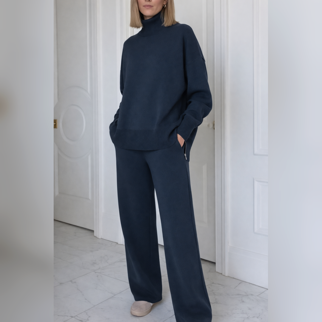 Linde™ | Comfortabele Lounge Set met Wijde Broek