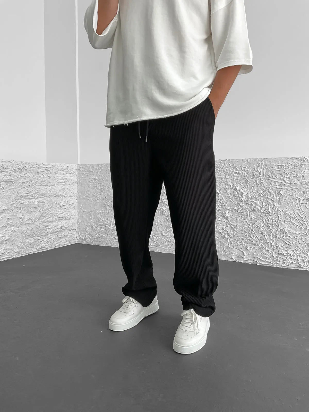 DYLAN™ | Ribbed Relaxed Fit Trousers