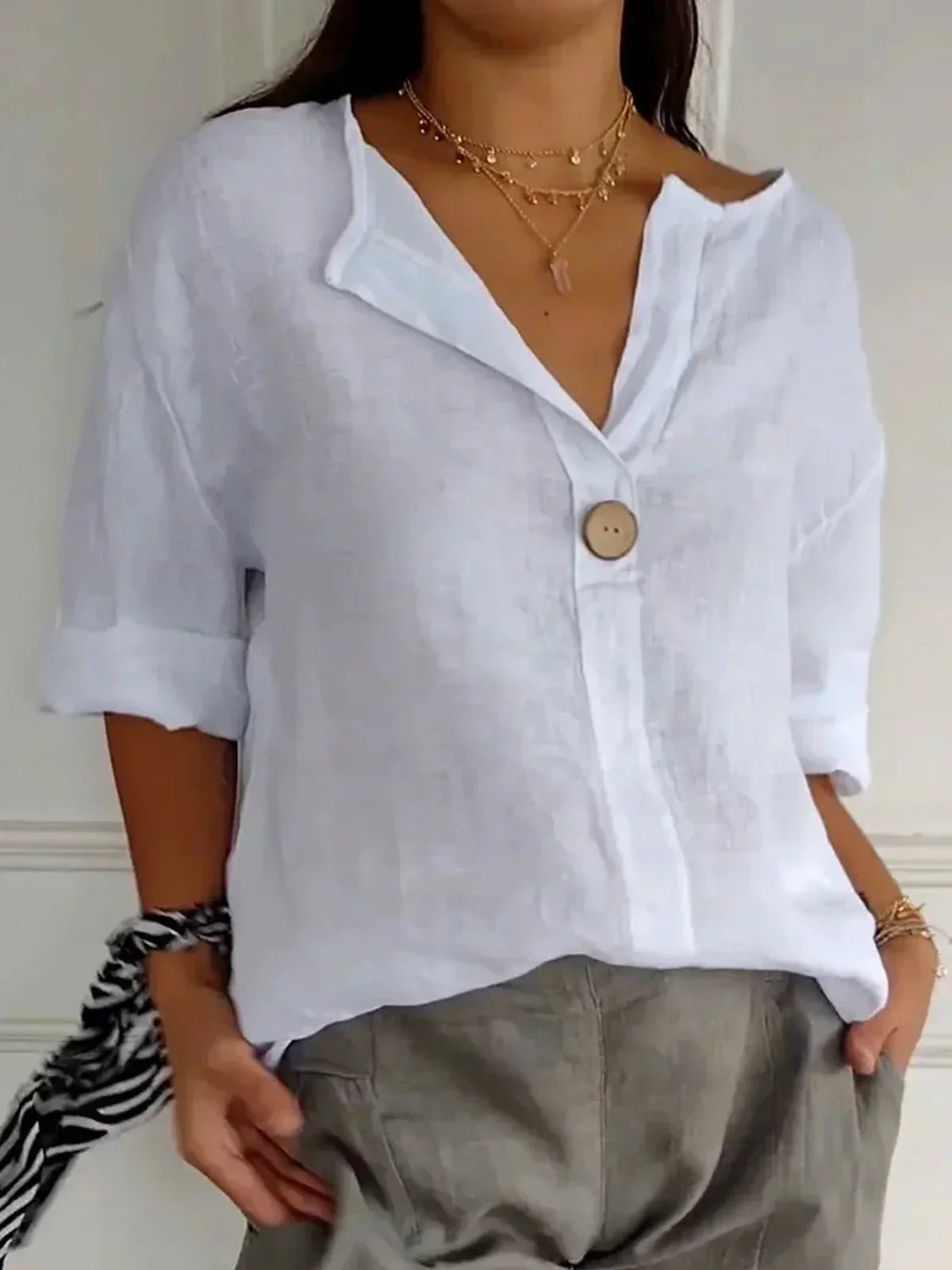DEMI™ | Ontspannen Chic Blouse