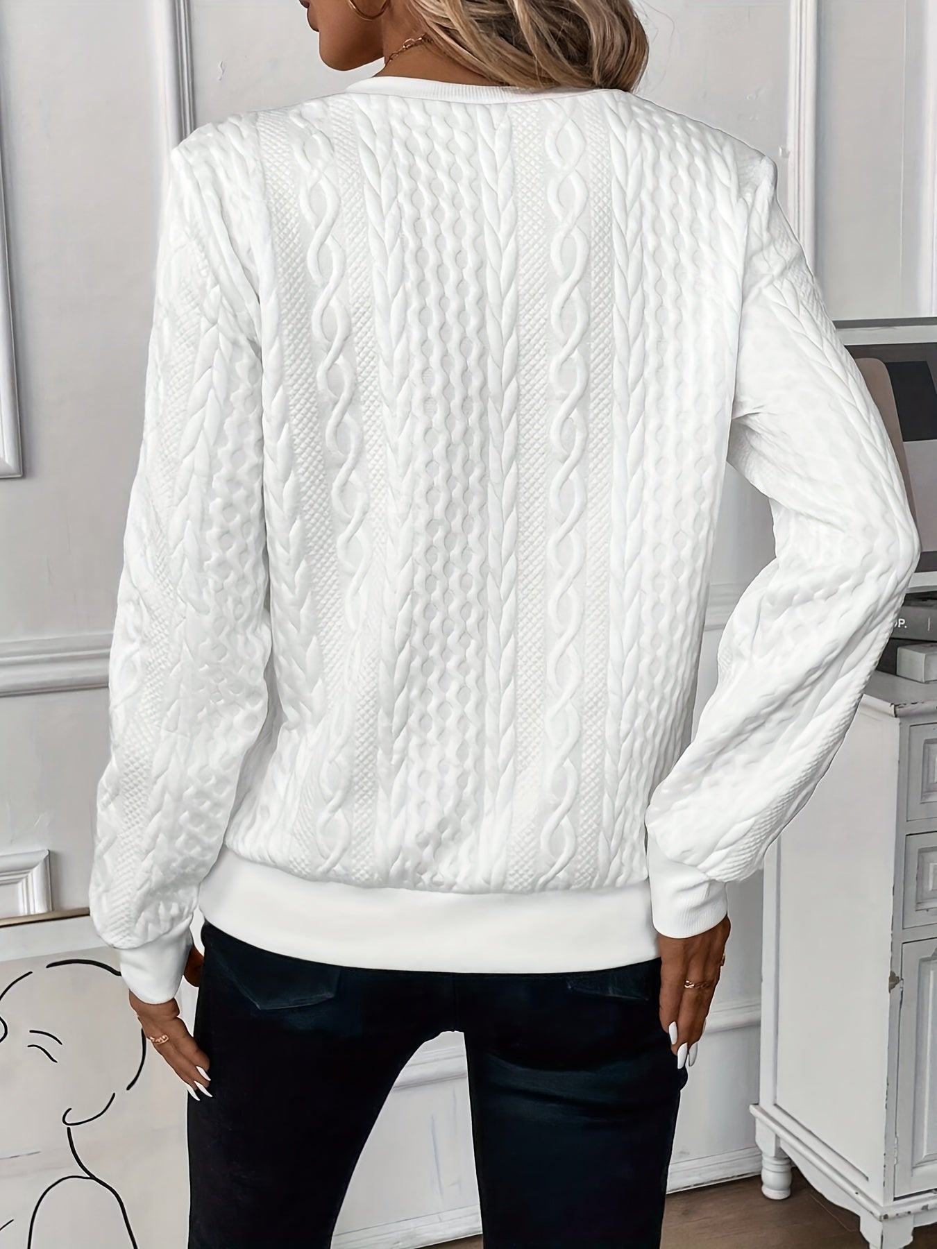 ELISA™ | Sweater met rits