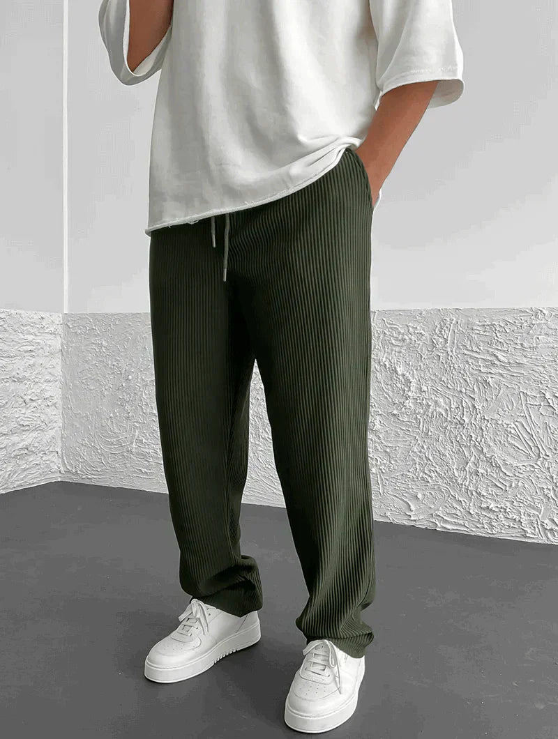 DYLAN™ | Ribbed Relaxed Fit Trousers