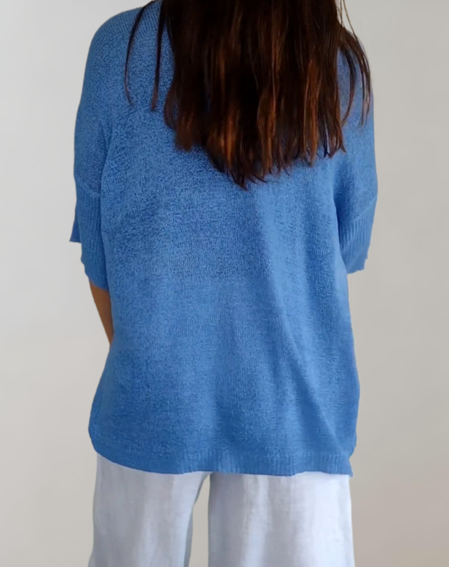 MARA™ | Gebreide Top met V-hals