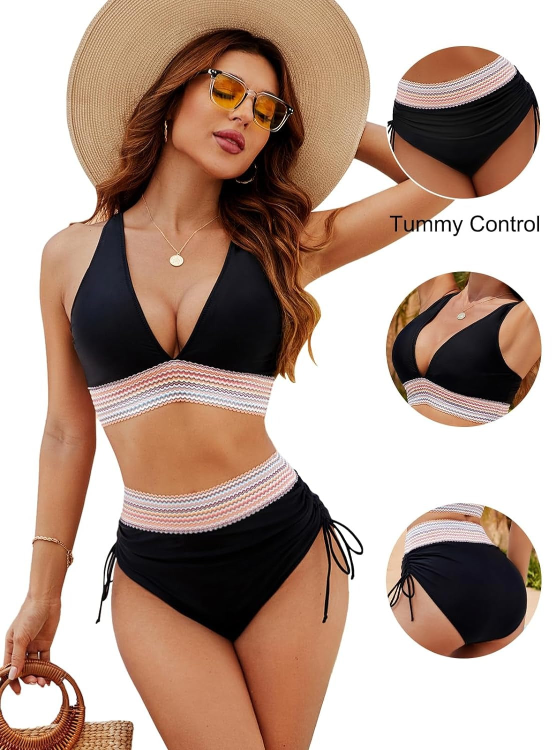 EMMA™ | Hoge Taille Bikiniset