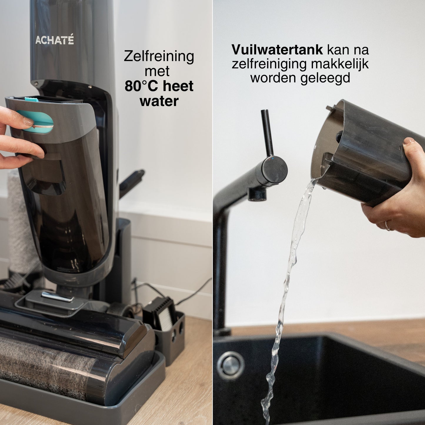 Hugo™ | Dweilstofzuiger voor Nat & Droog Gebruik