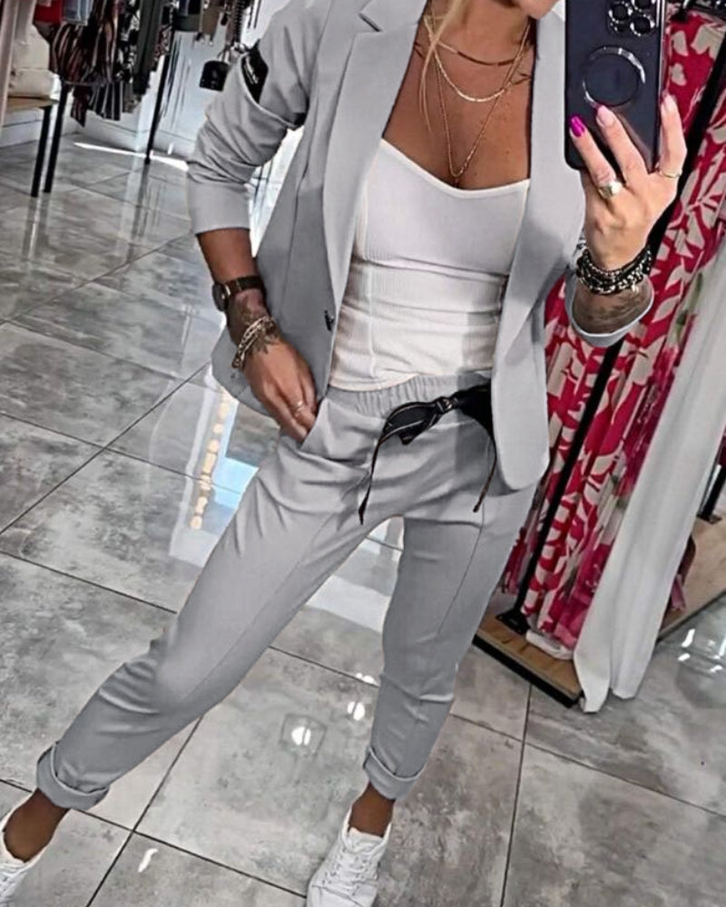 MILOU™ | Top, Jas en Broek Set