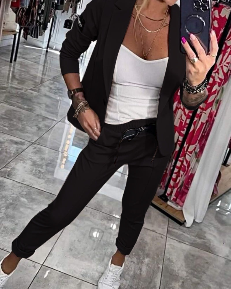 MILOU™ | Top, Jas en Broek Set