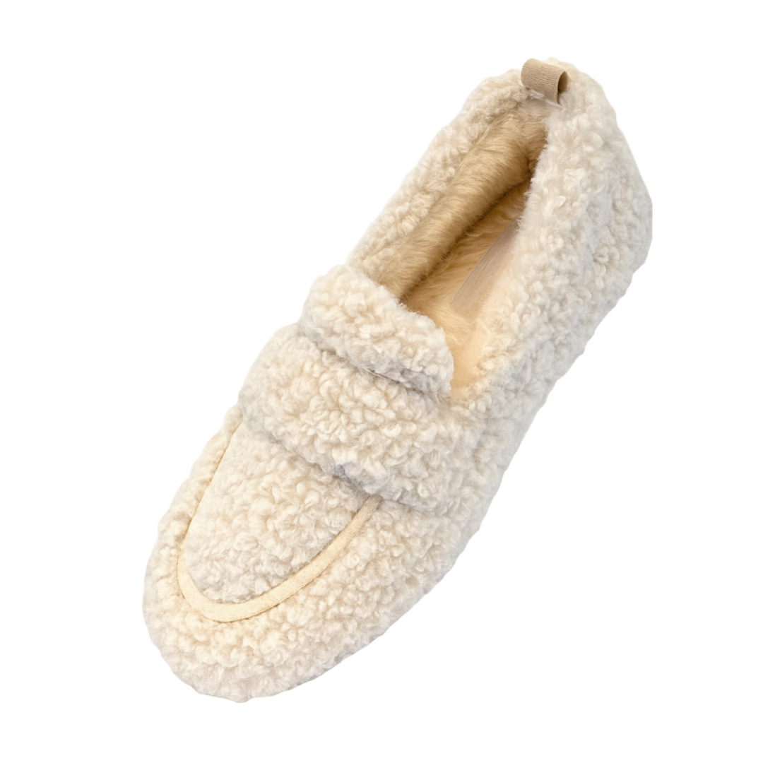 Evelyn™ | Luxe Wollen Mocassins