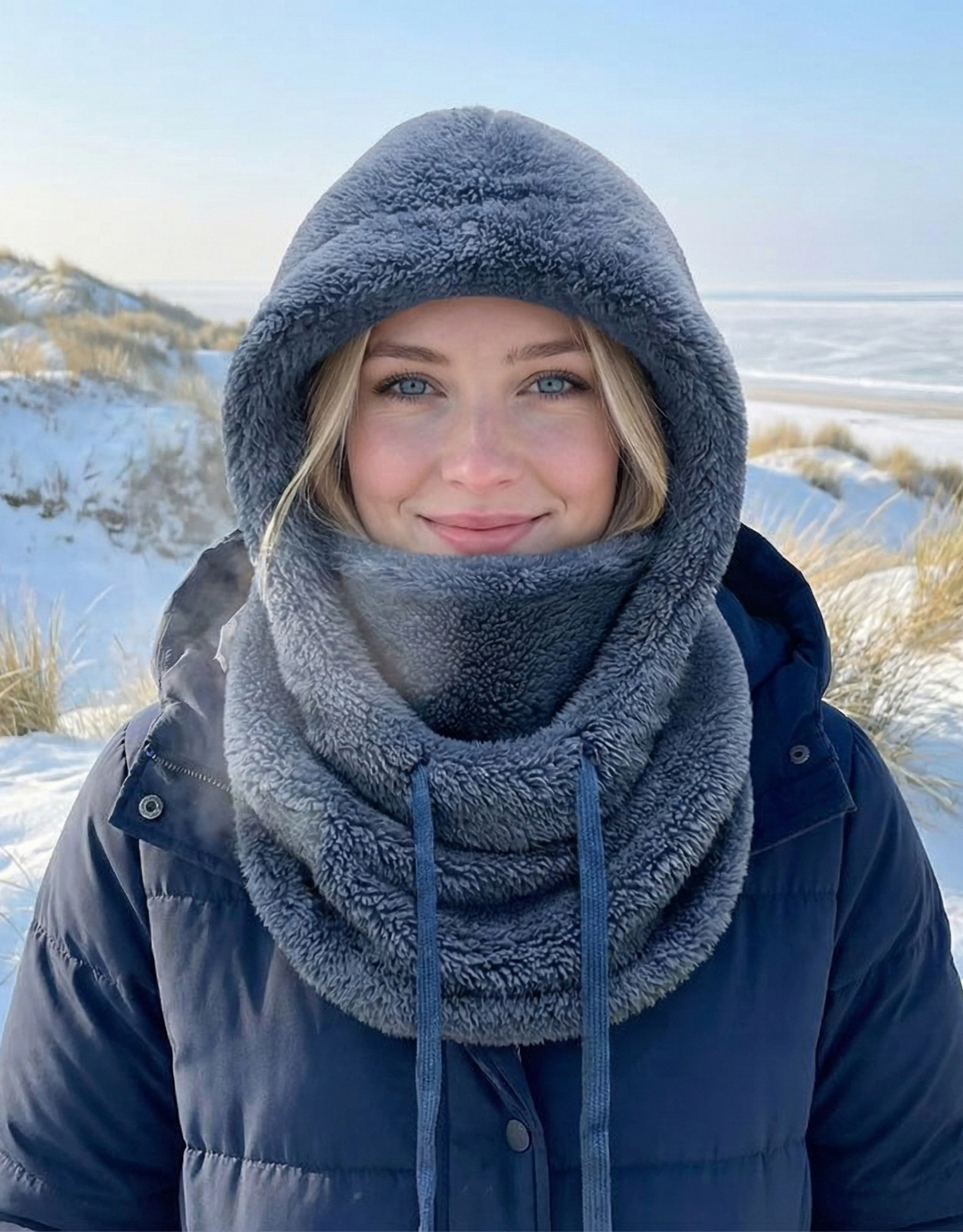 Nordry™ | Gevoerde Winterhoodie met Gezichtsbescherming