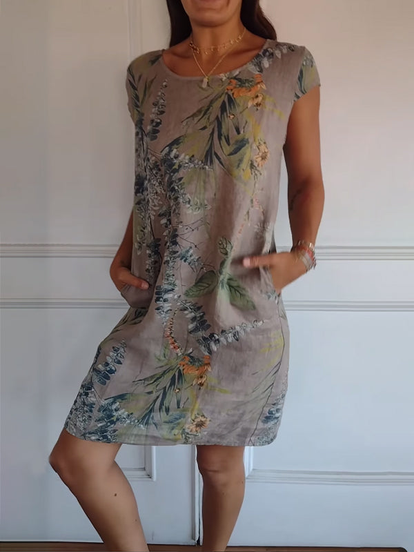 ANNETTE™ | Comfortabele Jurk met Ronde Hals