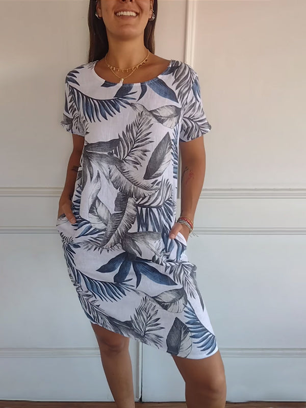 ANNETTE™ | Comfortabele Jurk met Ronde Hals
