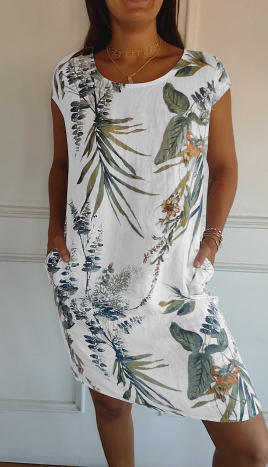 ANNETTE™ | Comfortabele Jurk met Ronde Hals