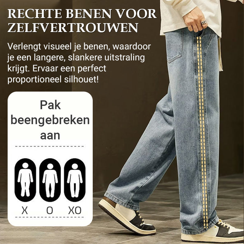 Milan™ | Losse Rechte Herenjeans