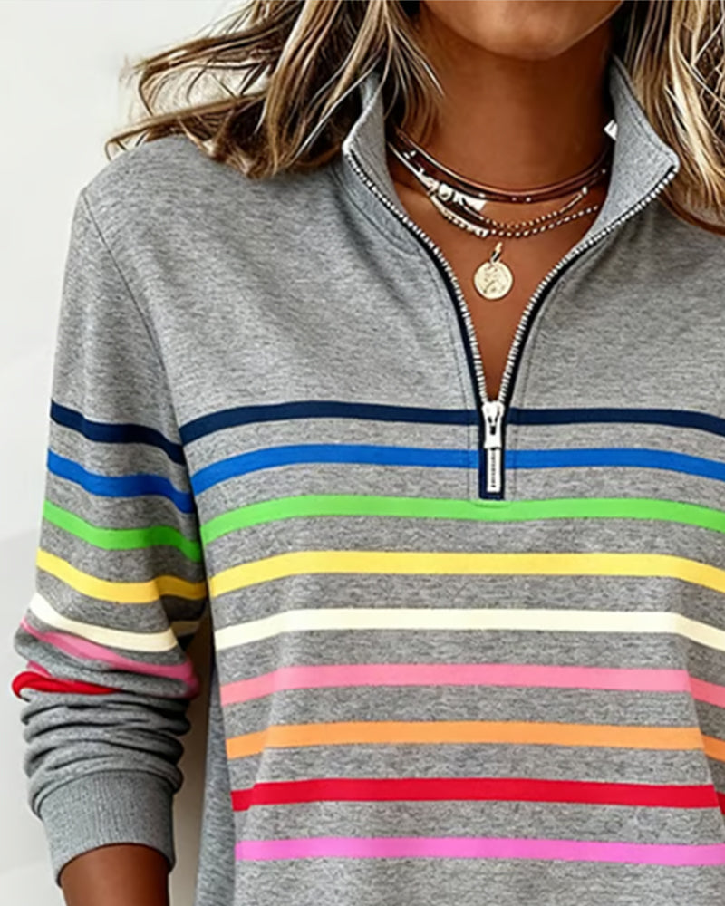 Colorin™ | Casual Sweater met Comfort en Kleurrijke Stijl
