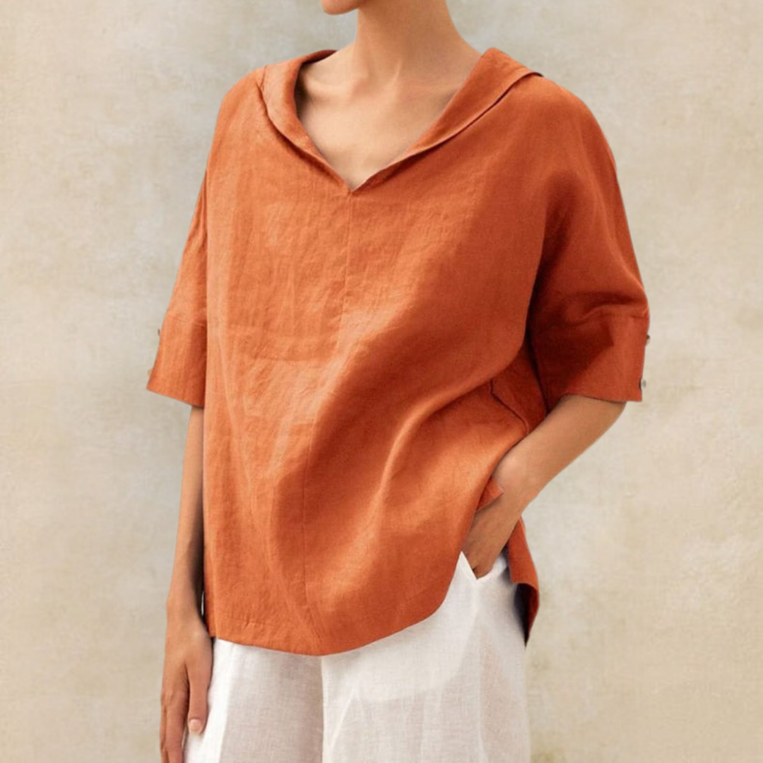 MILA™ | Casual Losvallende Blouse