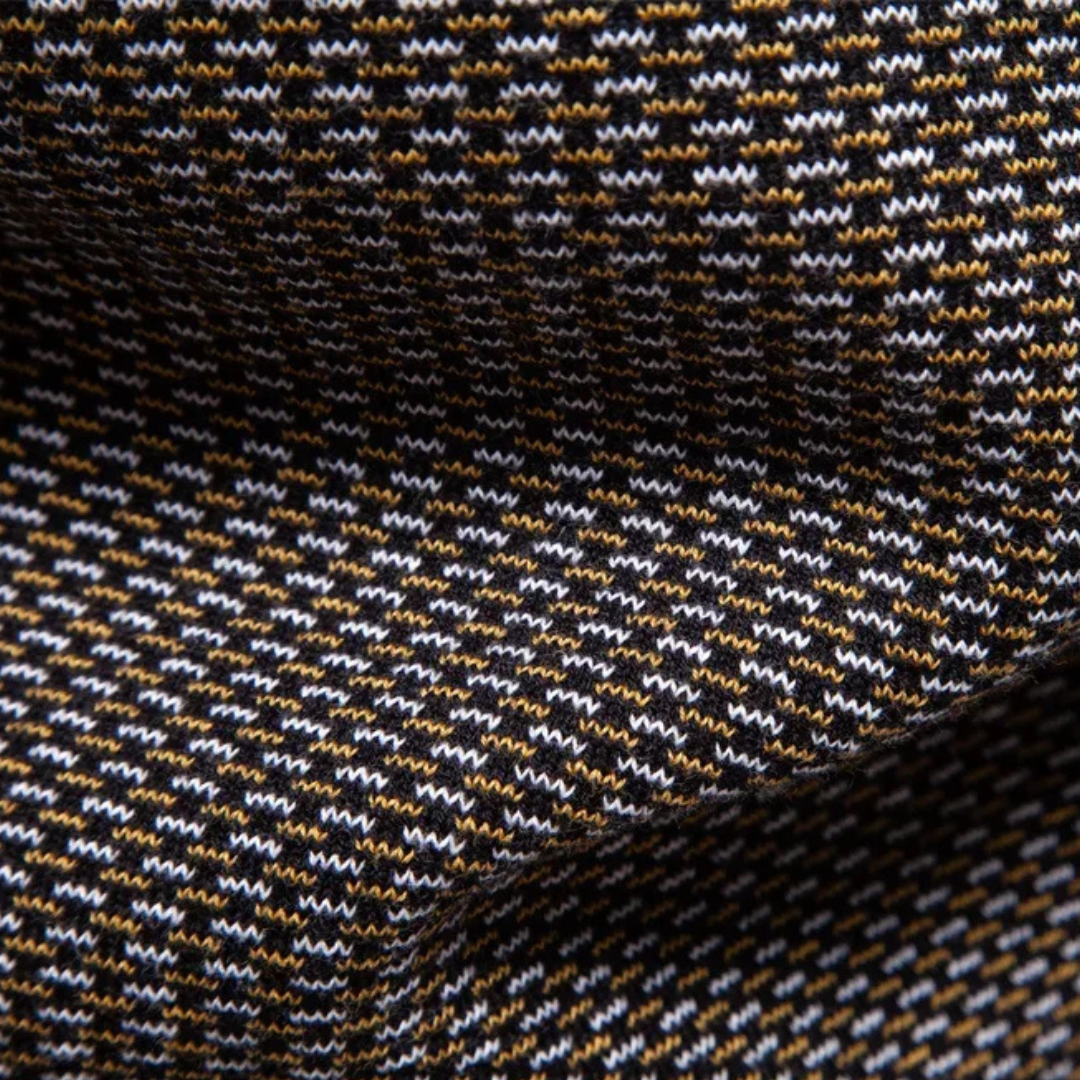 Corbin™ | Premium Textuur Pullover met Kwart-rits