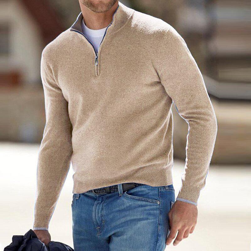 JEREMY™ | Comfortabele Trui Met Rits