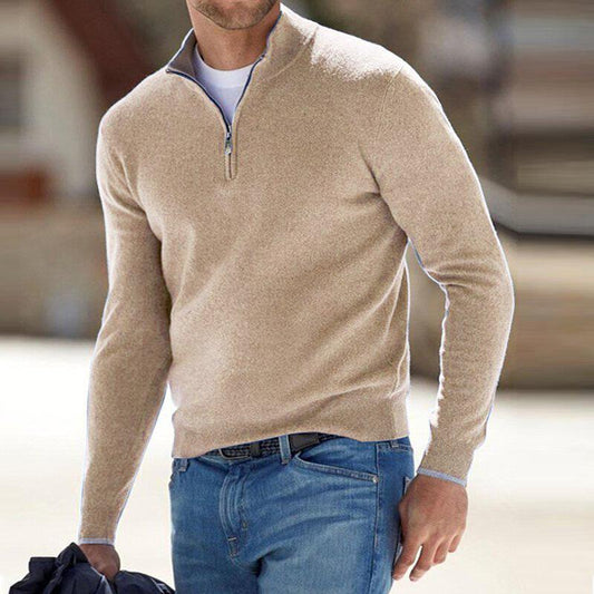 JEREMY™ | Comfortabele Trui Met Rits