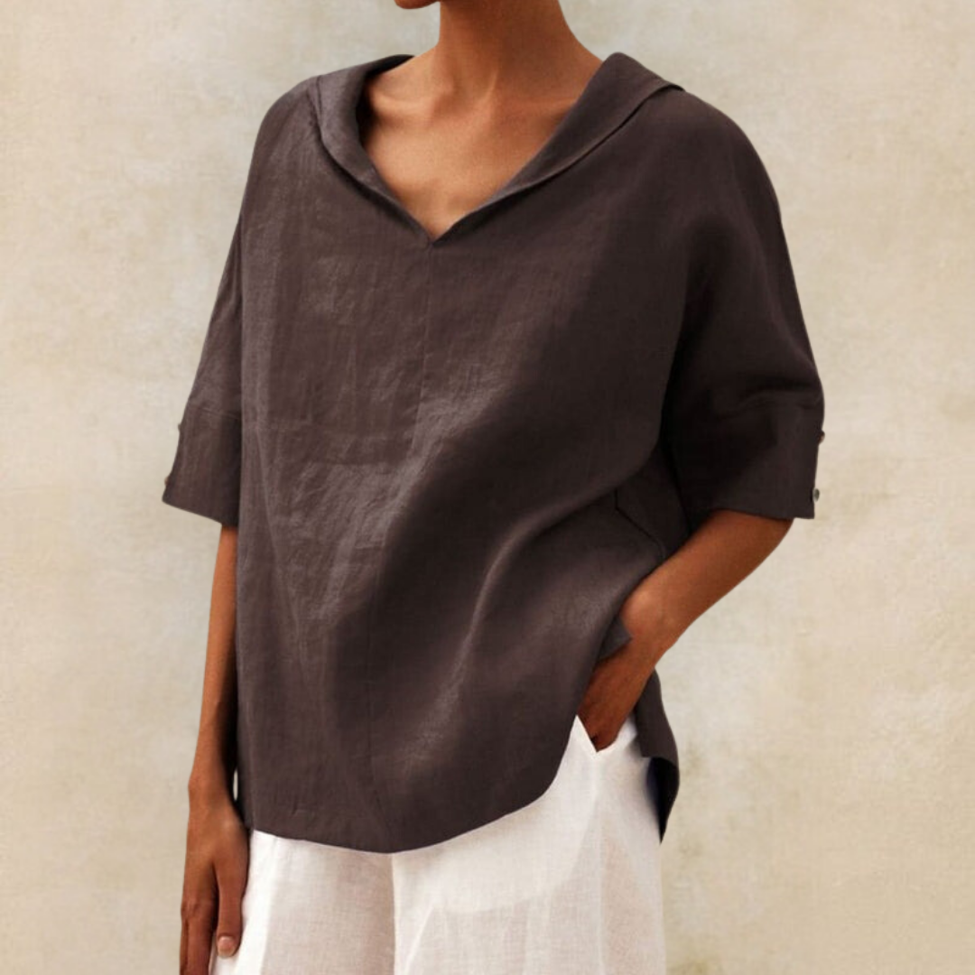 MILA™ | Casual Losvallende Blouse