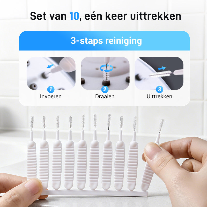 Lucas™ | Flexibele Reinigingsborstel voor Afvoergaten