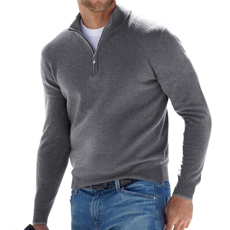 JEREMY™ | Comfortabele Trui Met Rits