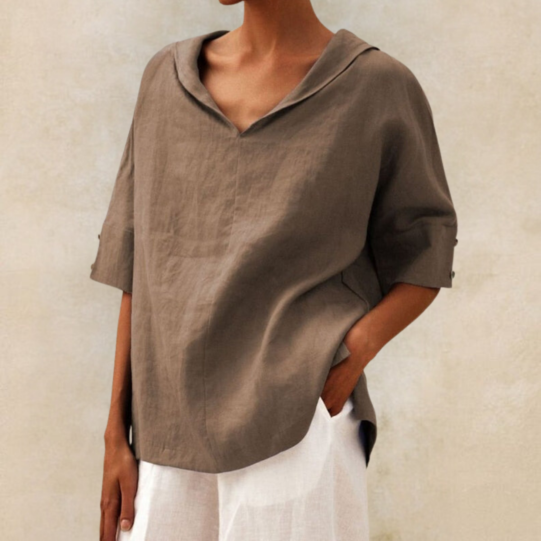 MILA™ | Casual Losvallende Blouse
