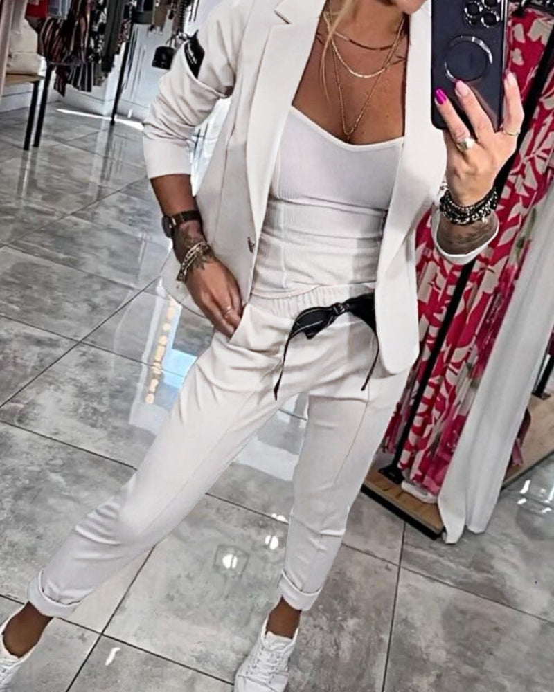 MILOU™ | Top, Jas en Broek Set