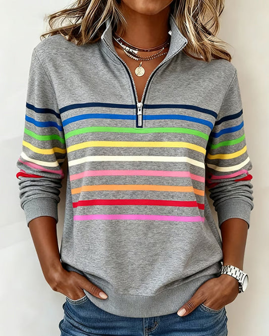 Colorin™ | Casual Sweater met Comfort en Kleurrijke Stijl
