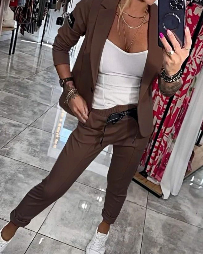 MILOU™ | Top, Jas en Broek Set