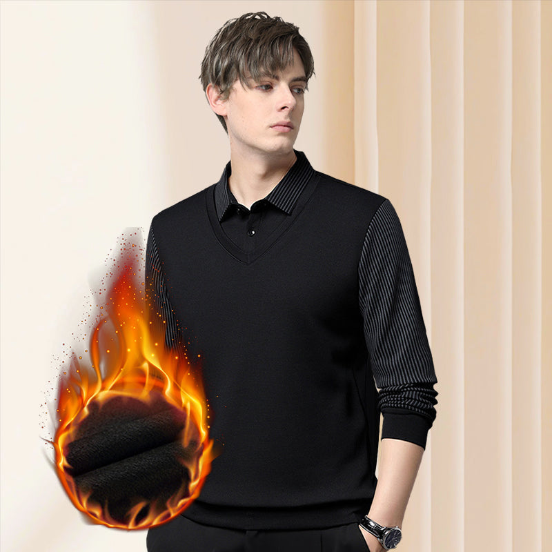 Arden™ | Gestreept Revers Shirt