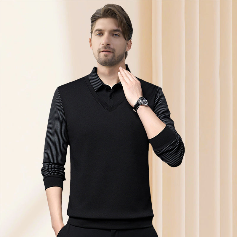 Arden™ | Gestreept Revers Shirt