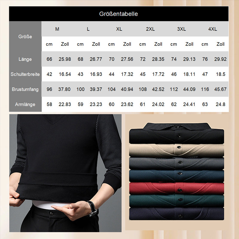 Arden™ | Gestreept Revers Shirt