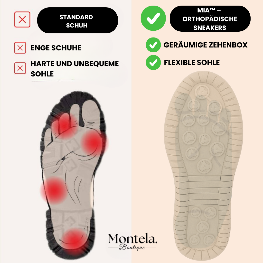 Mia™ | Comfortabele & Pijnvrije Orthopedische Sneakers