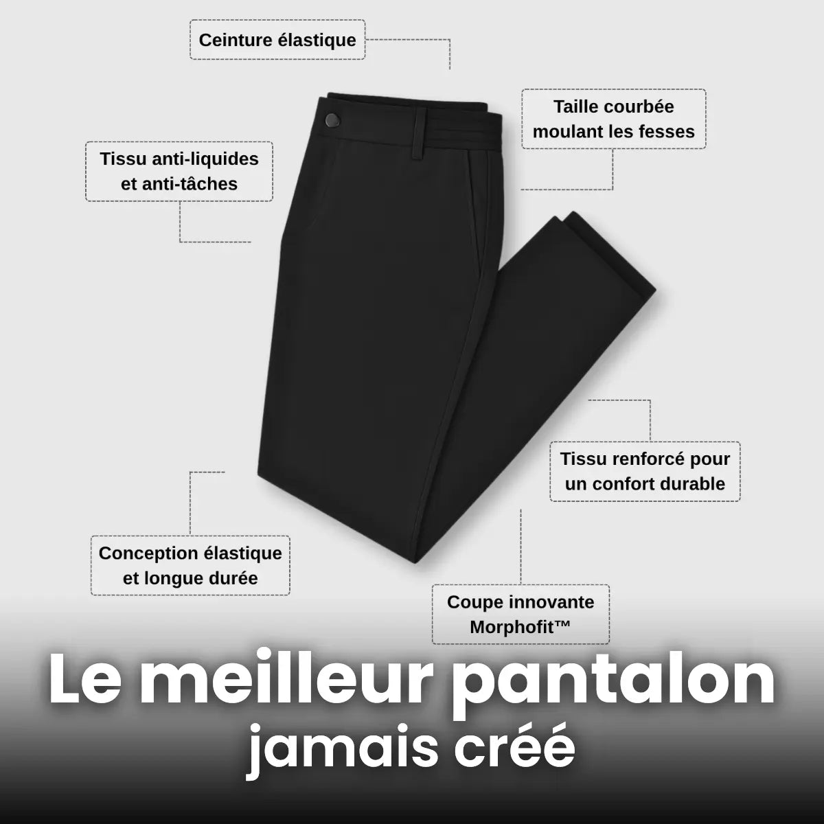 Ruben™ | Comfortabele Herenbroek met Stretch