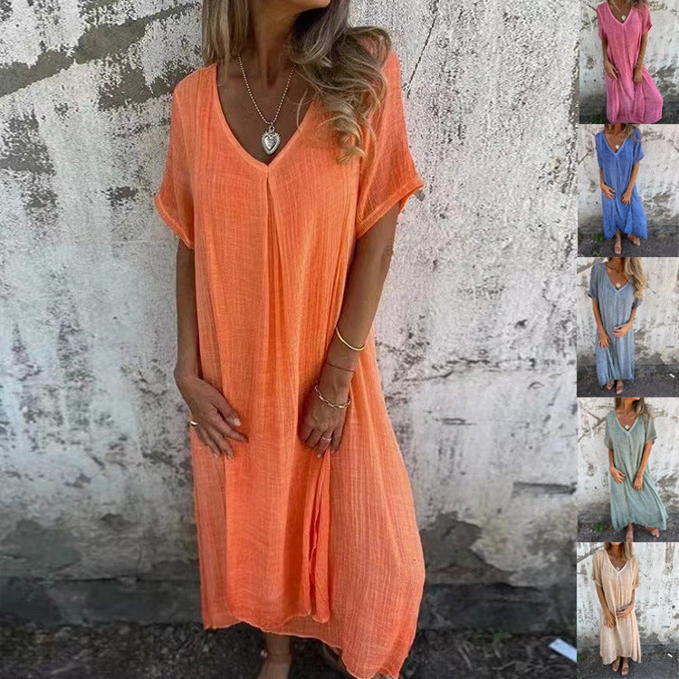 ESTHER™ | Luchtige V-hals Jurk