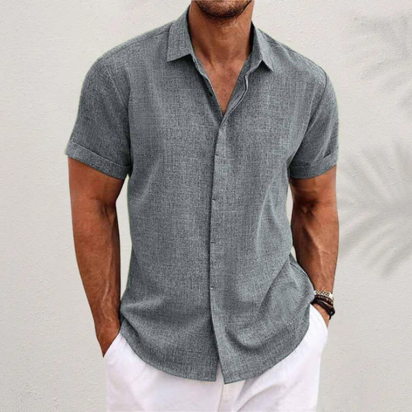 LAURENS™ | Stijlvol Shirt met Korte Mouwen
