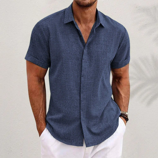 LAURENS™ | Stijlvol Shirt met Korte Mouwen