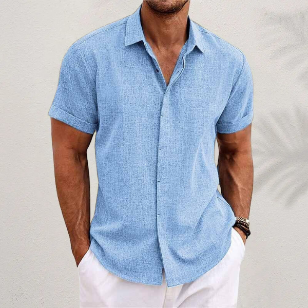 LAURENS™ | Stijlvol Shirt met Korte Mouwen