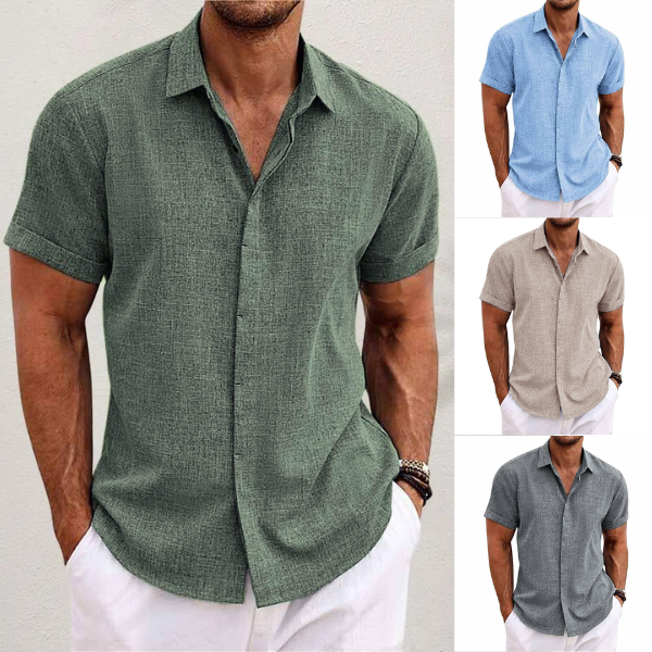 LAURENS™ | Stijlvol Shirt met Korte Mouwen