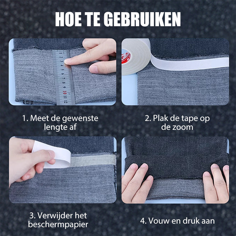 Hemora™ | Wasbare Strijkbare Zoomtape