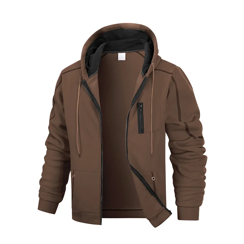 Lucas™ | Stijlvol Heren Sweatshirt met Rits